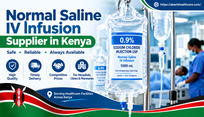 Normal saline IV infusion Kenya
