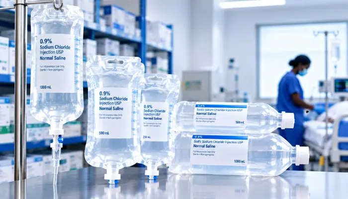 Normal saline IV infusion Kenya